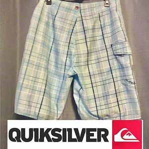 🏄‍♂️ Quicksilver Plaid Boardshorts